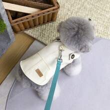 PETSIN Quần áo cho chó, quần áo cho mèo, váy cho thú cưng, bộ sưu tập xuân/hè mới, váy cho cún con, váy công chúa đa năng, họa tiết kẻ sọc, quần áo cho động vật nhỏ, kem chống nắng mát mẻ - Nhiều màu - Xem 13