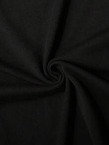 Manfinity Hypemode Áo thun nam tay ngắn dệt kim, họa tiết hình khỉ, thời trang và đa năng, phù hợp mặc hàng ngày. - màu đen - Xem 6