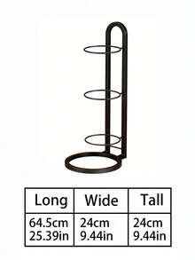 Factory Direct Three-Layer Round-Bottom Iron Basketball Rack, Three-Layer Basketball Storage Rack - Multicolor - View 8