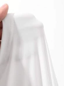 DAZY Sports Running Yoga Fitted Long Sleeve Jacket - White - View 6