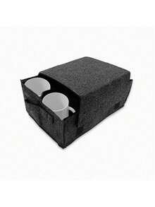Felt Storage Bags For Plates, Cups, And Handbags; Suitable For Storing Plates, Cups, And Ceramics; Ideal For Caravans, Camping, Kitchens, RVs, Campervans, And Small Kitchen Gadgets. - Multicolor - View 9