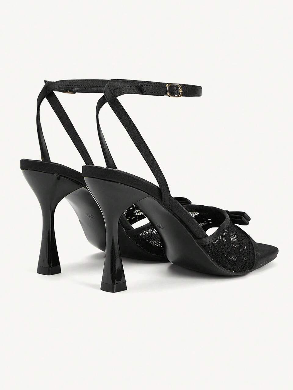 CUCCOO CHICEST Women Shoes Classic Fashion Women's High Heels Sandals Slim Heel Square Mesh Bow Design Dinner Party, Workplace Commuting, Dating Sexy Wear Women's Shoes Summer Shoes