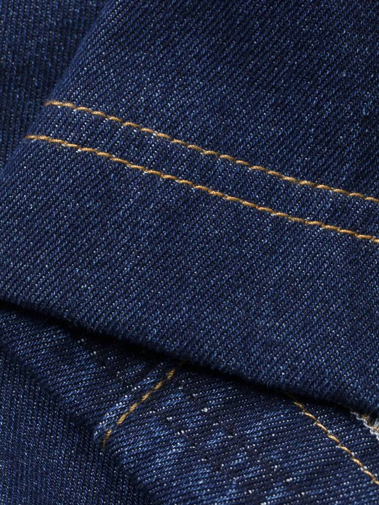 Women's Short Sleeve Top And Denim Pants Set