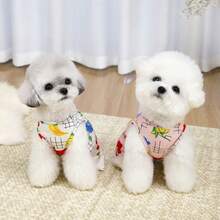 PETSIN Dog Clothing, Cat Clothing, Animal Skirts, Pet Spring/Summer New Collection, Puppy Dress, Princess Versatile Dress, Printed Stripes, Small Animal Clothing, Cool Sunscreen - Multicolor - View 12