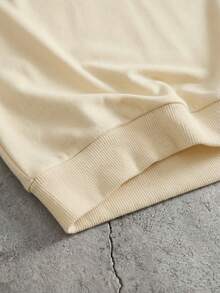 SWAVVY Men's Summer Heart Print Casual Round Neck Tank Top - Apricot - View 3