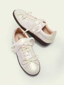 CUCCOO EASI Women's Fashionable Casual Sports Shoes Fall New Year Holiday Tainers - Apricot - View 5