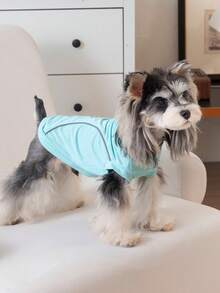 PETSIN Quần áo thú cưng mùa xuân mới, đồ dùng cho thú cưng, quần áo cho thú cưng, áo ba lỗ cho chó, áo thun cho mèo, trang phục cho gấu bông, trang phục cho động vật nhỏ, áo ba lỗ thường ngày mát mẻ, quần áo cho chó, quần áo cho mèo, áo ba lỗ hai mùa xuân hè mới. - Nhiều màu - Xem 9