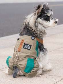 PETSIN 狗狗服装、猫咪服装、小型动物服装、春夏新品、猫咪服装、休闲服装、居家狗狗服装、小型动物连体衣 - 彩色 - 查看 7