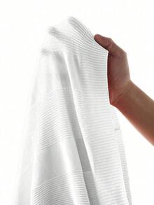 Manfinity Homme Herren Lässig Kurzarm Strickoberteil - Weiss - Übersicht 6
