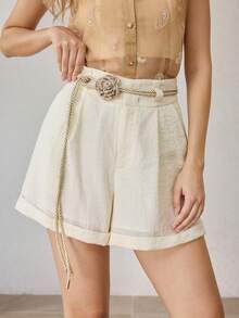 MOTF PREMIUM NEW FLOWER WAIST ROPE - Khaki - View 6
