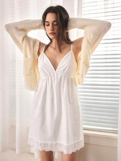 Ocili 女士舒适短款吊带连衣裙，适合日常穿着