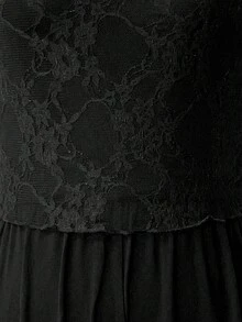 Olithes Women's Sexy Spaghetti Strap Bodycon 2 Pieces Set, Summer - Black - View 5