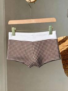 Elavelle Women's High Waist Bowknot Printed Bikini Bottom, Spring/Summer - Multicolor - View 2