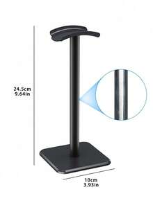 Giá đỡ tai nghe để bàn 1 mảnh, giá để tai nghe đa năng bằng nhôm, móc treo tai nghe kiểu dáng thời trang. - Nhiều màu - Xem 2