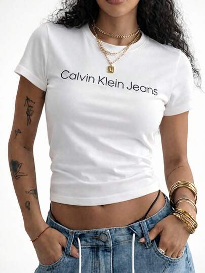Calvin Klein Women's T-Shirt White