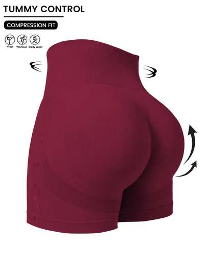 Rhythm Era 大码女式纯色休闲日常运动短裤