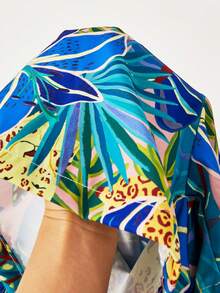 Tween Girls' Vacation Floral Print Jumpsuit - Multicolor - View 7