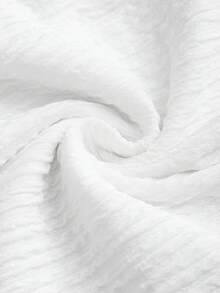 Sweetra Sexy Backless V-Neck Metal Clip Dress, European And American Fashionable Siren Style, Slim Fit Bodycon Beach Vacation Casual Dress - White - View 4