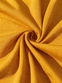 EMERY ROSE 大码女士休闲简约露背背心，黄色，适合夏季穿着 - 黃色 - 查看 4