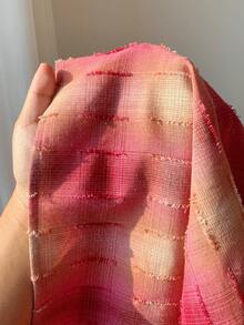 Comfortcana Cotton Linen Tie Front Shirt For Women,Summer Top - Blue - View 6