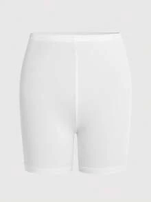 Bộ 3 chiếc quần legging đen co giãn đa năng cho bé gái, phù hợp mặc hàng ngày. - trắng - Xem 3