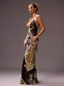 MUSERA Women Maxi Dresses - Brown - View 4