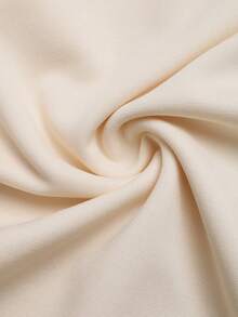 GlowEve Women's Casual Knight Embroidery Pleated Hem Dress, Summer - Beige - View 8