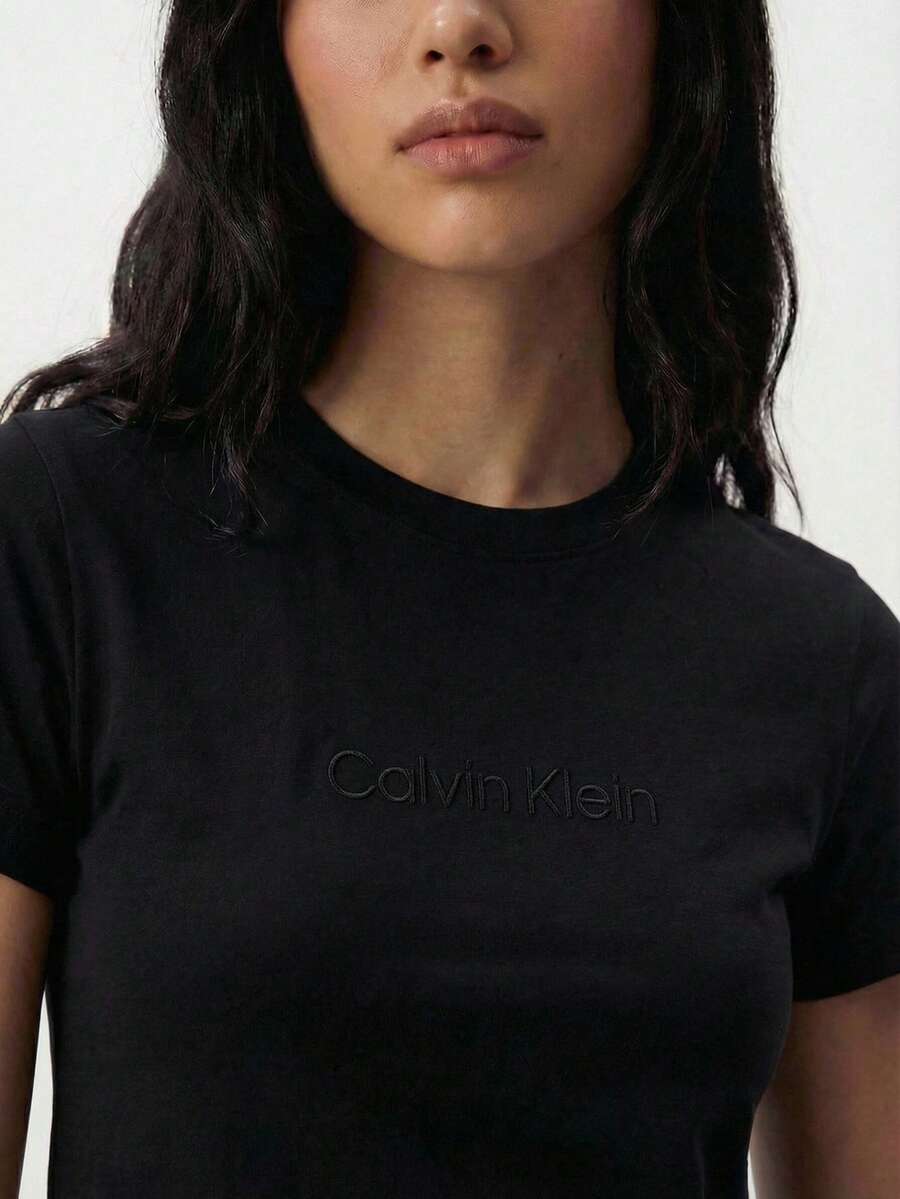 Calvin Klein CLASSIC 2 TEE - Black - View 1