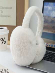 1/2 Piece Neutral Solid Color Earmuffs - Soft Plush Ear Warmers, Foldable Earmuffs, Adjustable Headband For Women's Cute Earmuffs, Comfortable And Cold Proof Earmuffs, Suitable For Winter Outdoor And Party Photography. Winter Accessories Autumn - Multicolor - View 18
