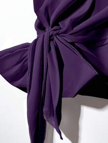 EMERY ROSE Bộ quần áo nữ cỡ lớn in hoa, kiểu dáng thường ngày, gồm 2 món, thích hợp mặc đi nghỉ mát, mùa hè. - Nhiều màu - Xem 4