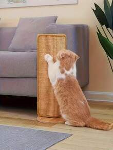 1. Trụ cào móng cho mèo bằng dây gai bền chắc - Thảm leo trèo và cào móng nhiều lớp với keo dán vô hình, thiết kế gọn gàng, bảo vệ ghế sofa của bạn, bao gồm thảm thay thế (không bao gồm khung leo trèo), trụ cào móng cho mèo, đồ nội thất cho thú cưng, phụ kiện thú cưng tối giản, đồ nội thất cho mèo, gia đình nuôi nhiều mèo, người yêu thú cưng. - 20*40cm - Xem 5