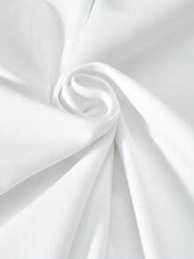 Coolqubz 青少年男童夏季街头圆领套头衫 AB 侧夸张图案短袖 T 恤 - 白色 - 查看 4