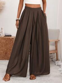 Women Pants - 黑色 - 查看 11
