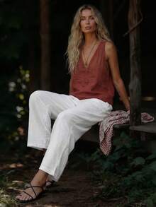 EMERY ROSE 女裤 - 白色 - 查看 6