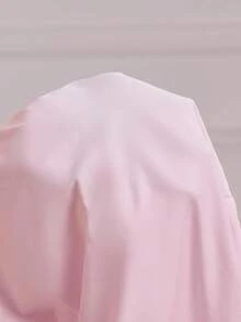 Slumberry CURVE Sweet Ins Style Bow Contrast Color Camisole Plus Size Pajama Set - Baby Pink - View 7
