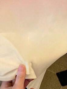 女童甜美渐变郁金香印花圆领短袖T恤，适合日常穿着，春、夏、秋季皆宜，舒适百搭，居家休闲皆宜，粉色花卉图案 - 彩色 - 查看 3