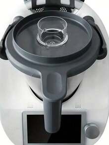 1个聚碳酸酯量杯密封盖/2个适用于Thermomix搅拌机TM5、TM6、TM21、TM31，3.38盎司量杯盖+蒸汽分离器，可放入洗碗机清洗，适用于Vorwerk食品加工机，用于烹饪和餐饮。 - 彩色 - 查看 10