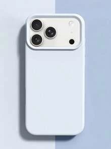 Ốp lưng điện thoại từ tính bằng silicon lỏng tương thích với các dòng máy 17 Pro Max, 17 Pro, 17 Air, 17, 16 Plus, 15, 14, 13, 12 Pro Max và 11. Hỗ trợ sạc không dây và mang lại cảm giác mượt mà khi cầm nắm. - Bầu trời xanh mới - Xem 2