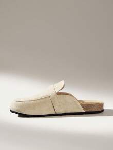 Solecia 女士休闲百搭日常穿搭平底鞋 - 杏色 - 查看 4