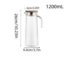 1 Bình đun nước ép bằng acrylic, bình nước lạnh, bình trà chống mài mòn cao, bình nước lạnh, bình đựng đồ uống thương mại - Trong sáng - Xem 13