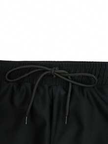 Zalmeno Men's All-Over Print Short Sleeve Rash Guard And Solid Color Swim Trunks Swimsuit Set Surf Shirt Men Rash Guard Swim Shirt For Men Zebra Print Top Men Beach Wear For Men - Brown - View 5