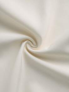 Franclia New Arrival Fashionable & Elegant Contrast Color Asymmetrical Hem Dress - Apricot - View 6