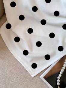 EMERY ROSE Áo thun tay ngắn cổ tròn dáng ôm thời trang, thiết kế xẻ tà. - Nhiều màu - Xem 5