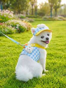 PETSIN 原创春夏猫/宠物包/蕾丝款，狗/猫宠物服装，狗用品，户外服装 - 彩色 - 查看 4