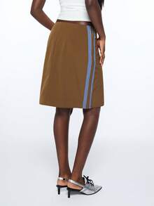 COUREZ Women Skirts - Brown - View 3