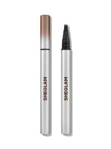 SHEGLAM Brow-Fection Micro-Stroke 直液眉筆-08 Chocolate 品牌 美容 化妝 化妝品 適合女性與女孩 完美搭配夏季春季 Y2K 時尚 流行 生日 母親節禮物 假期 派對準備就緒 最佳顏色 - Chocolate - 查看 9