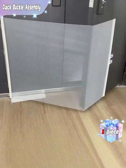 可伸缩宠物安全门，幼犬隔离网，室内外通用猫围栏，适用于幼犬/幼猫/楼梯/走廊