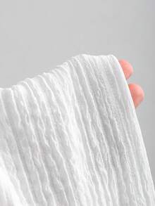 Sweetra Sexy Backless V-Neck Metal Clip Dress, European And American Fashionable Siren Style, Slim Fit Bodycon Beach Vacation Casual Dress - White - View 6