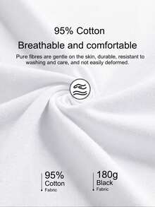 SHEIN LUNE 95%纯棉女士休闲紧身连体衣，荷叶袖，白色 - 白色 - 查看 3