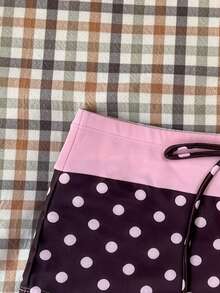 Elavelle Women's High Waist Bowknot Printed Bikini Bottom, Spring/Summer - Multicolor - View 4